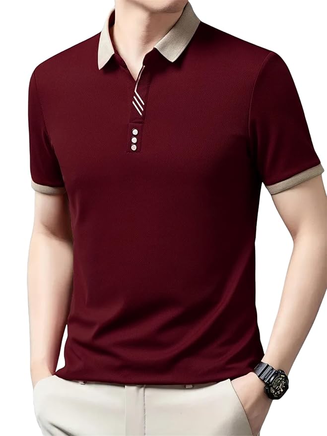 Lymio Polo T Shirt for Men || Men Casual T-Shirt (Polo-55-58)